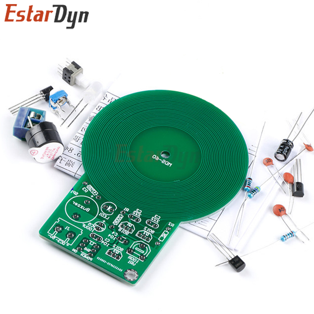 Diy Home Electronics Projects - طقم كاشف المعادن JS-60 للتركيب الذاتي،