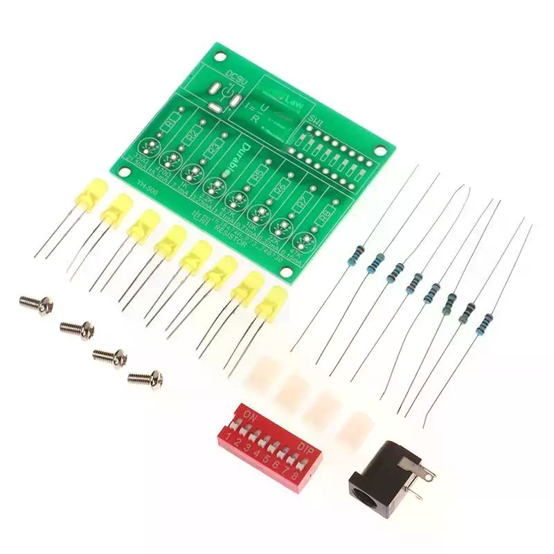Diy Electronics Soldering Kit - طقم تدريب على اللحام الإلكتروني مع