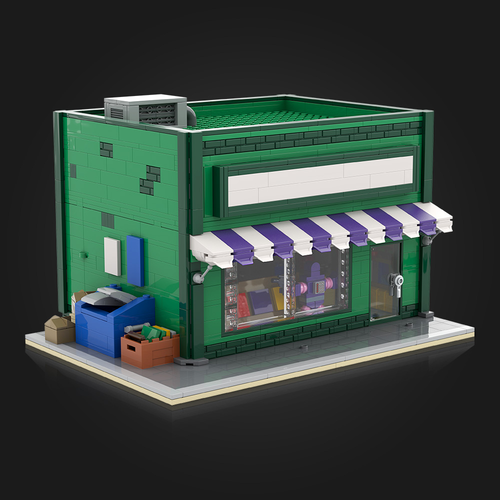 Diy Electronics Shop - MOC فيلم عرض الشارع أندرويد الزنزانات