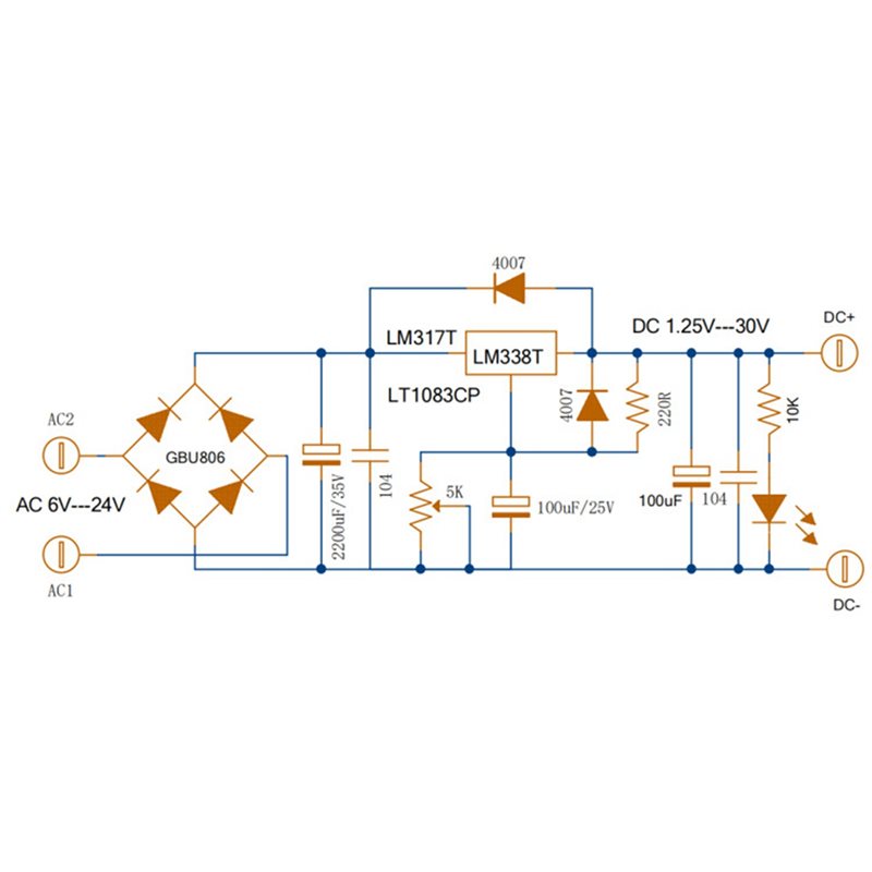 لوحة تزويد طاقة خطية قابلة للت - مراجعة Diy Electronics Filament وسعره