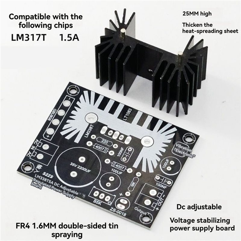 لوحة تزويد طاقة خطية قابلة للت - مراجعة Diy Electronics Filament وسعره
