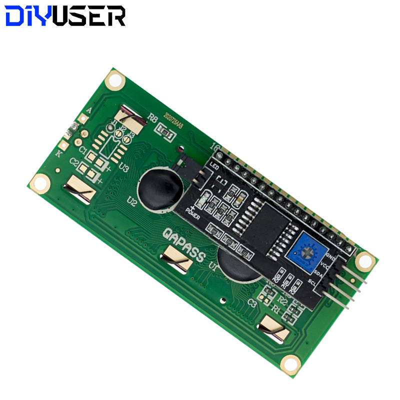 وحدة شاشة LCD1602 1602 زرقاء / - مراجعة I2C Lcd Display وسعره
