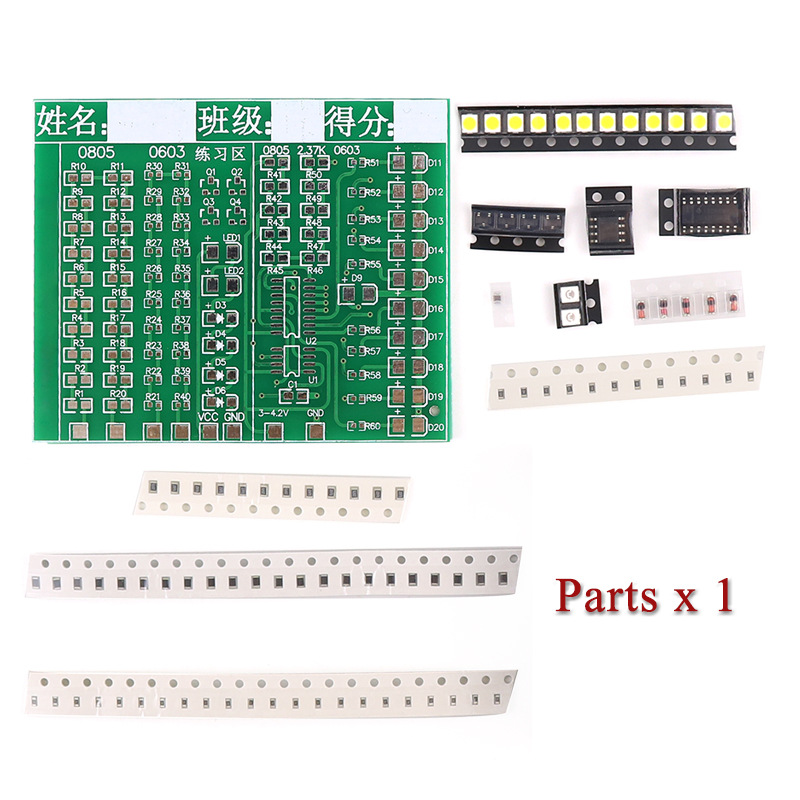 فئة عدة مكونات التصحيح لحام مم - مراجعة Diy Electronics Kits For Kids وسعره