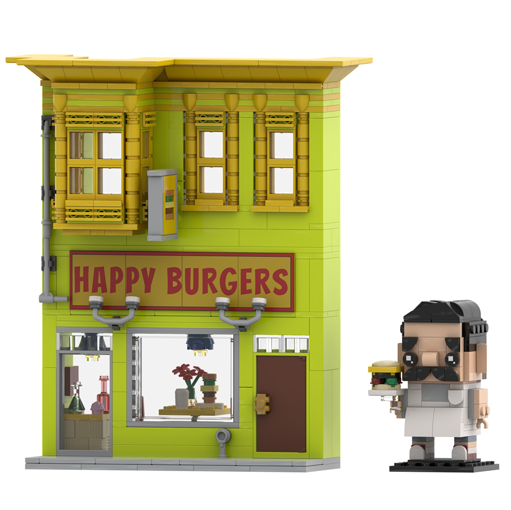 مكعبات بناء Gobricks MOC لنموذ - مراجعة Diy Electronics Shop وسعره
