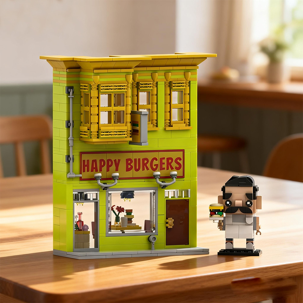 مكعبات بناء Gobricks MOC لنموذ - مراجعة Diy Electronics Shop وسعره