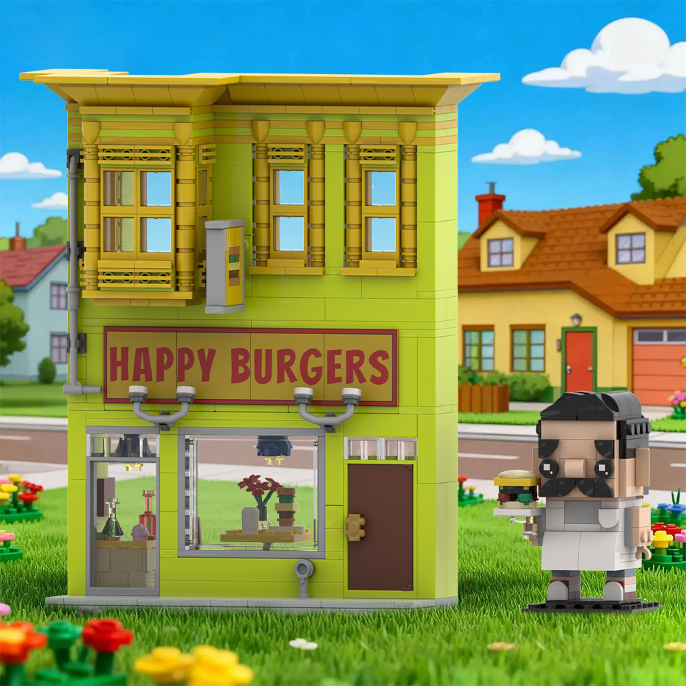 مكعبات بناء Gobricks MOC لنموذ - مراجعة Diy Electronics Shop وسعره