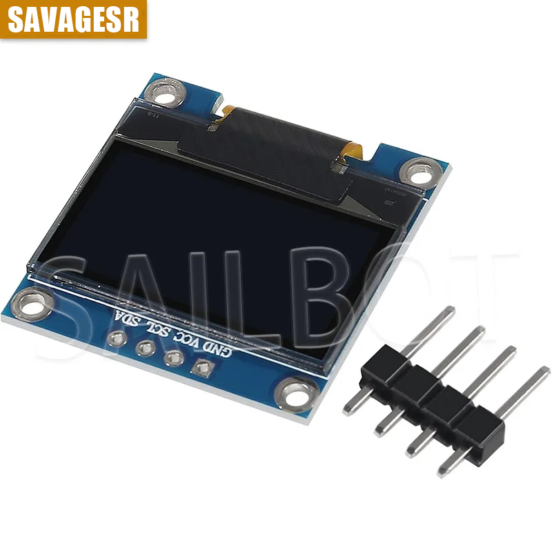 1-10 قطعة 0.96 بوصة OLED وحدة  - مراجعة I2C Lcd Display وسعره