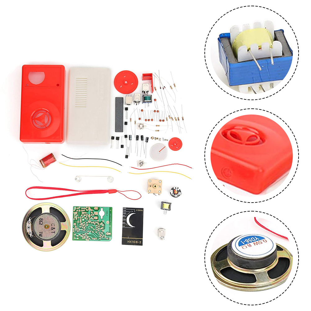 1 مجموعة HX108-2 7 أنبوب راديو - مراجعة Homemade Diy Electronics وسعره