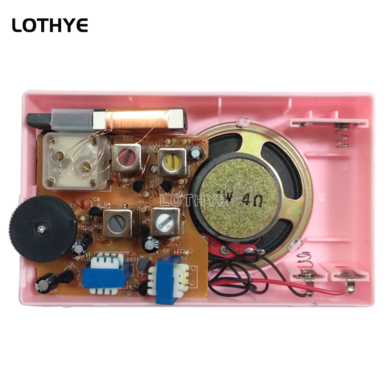 AM راديو الجمعية صنع عدة المتغ - مراجعة Diy Electronics Soldering Kit وسعره