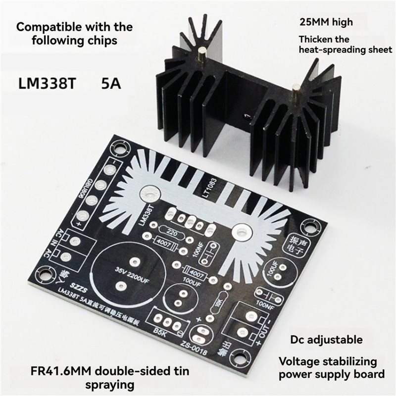 لوحة إمداد طاقة خطية قابلة للت - مراجعة Diy Electronics Filament وسعره