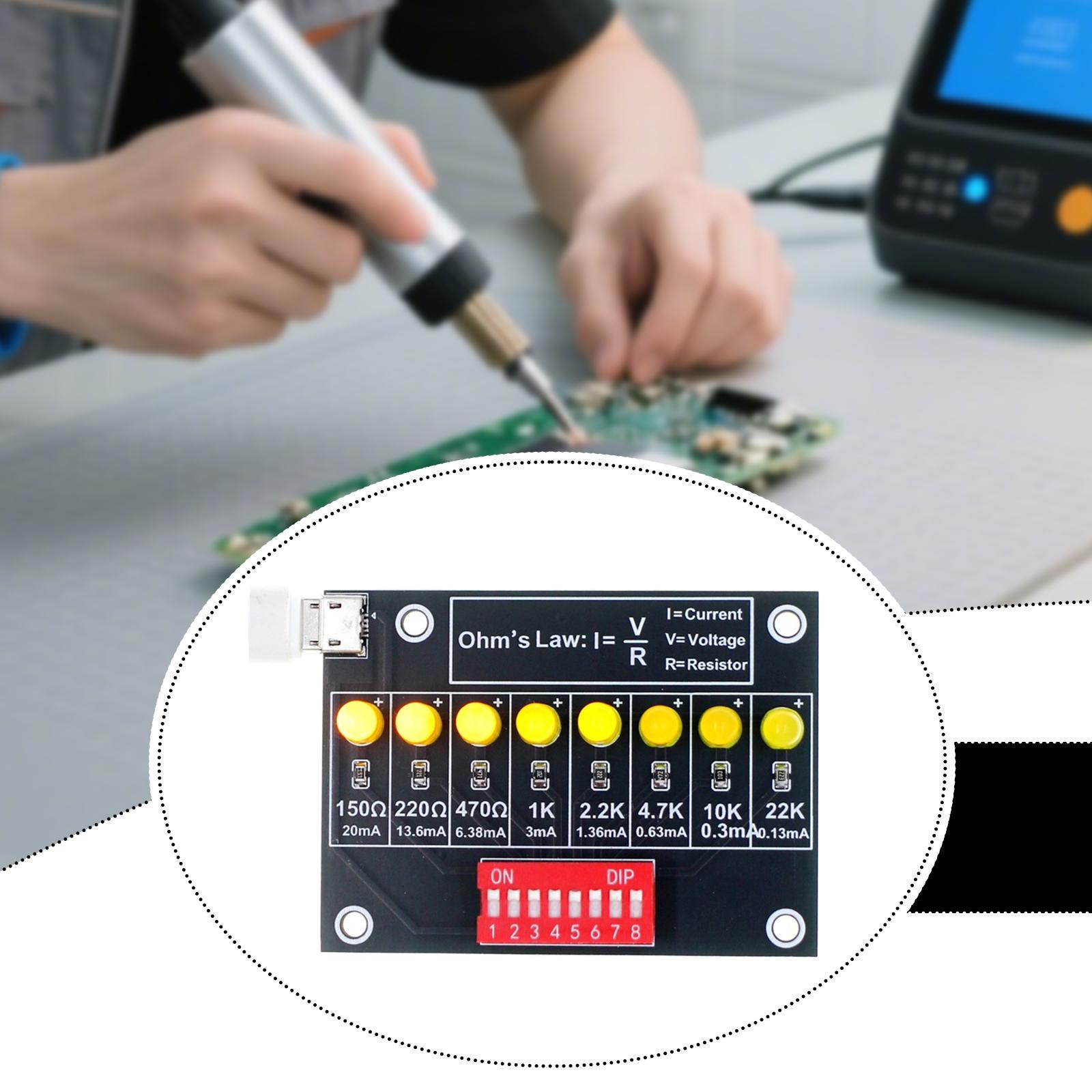 مجموعة أدوات تدريب على اللحام  - مراجعة Diy Electronics Soldering Kit وسعره