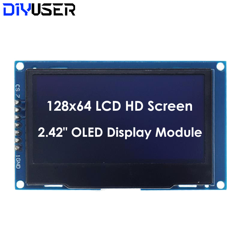 شاشة عرض OLED مقاس 2.4 بوصة 12 - مراجعة I2C Lcd Display وسعره