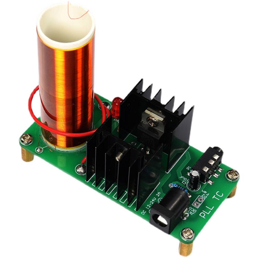 طقم ملف تيسلا الموسيقي الإلكتر - مراجعة Diy Electronics Soldering Kit وسعره