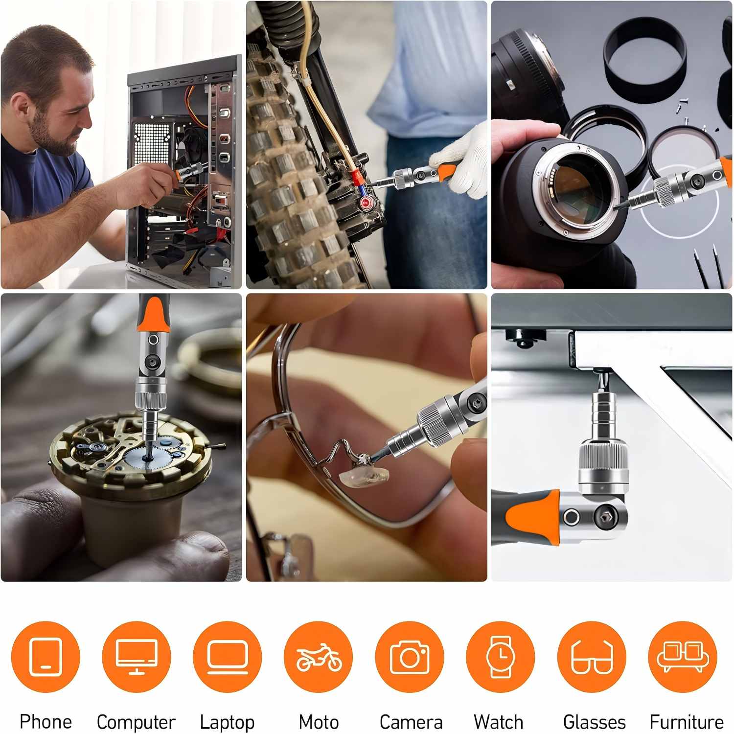 طقم مفك براغي متعدد الوظائف 38 - مراجعة Diy Home Electronics Projects وسعره