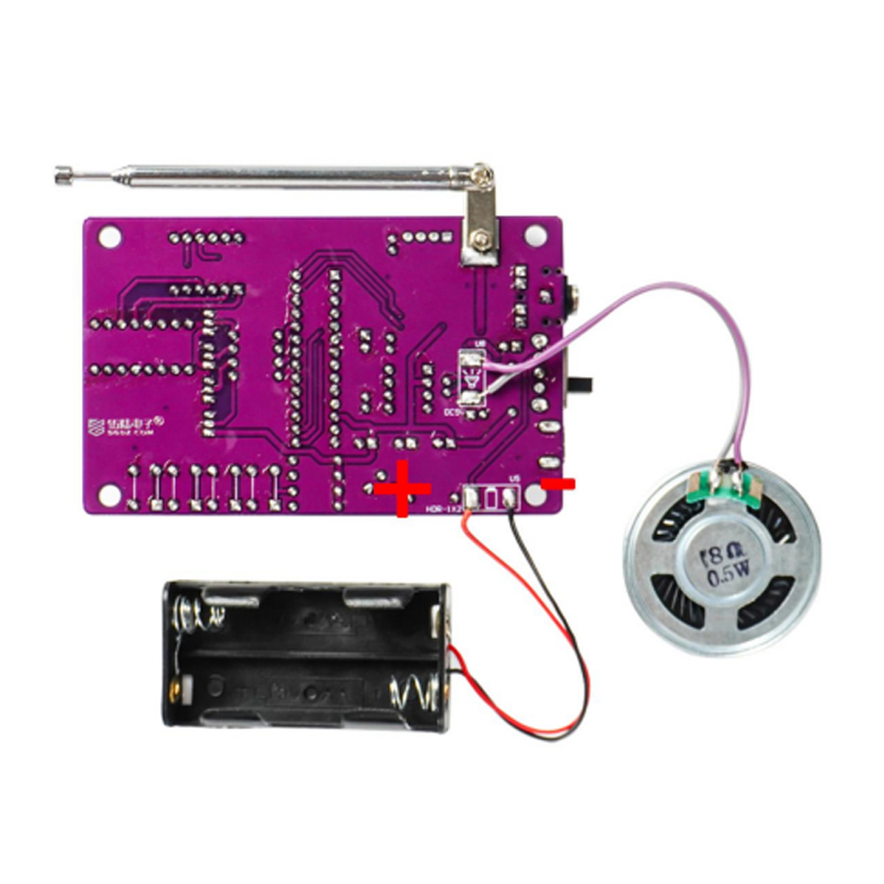 طقم راديو FM إلكتروني للتركيب  - مراجعة Diy Electronics Soldering Kit وسعره