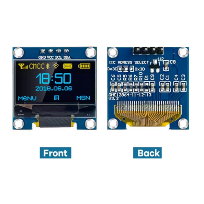 شاشة عرض OLED مقاس 0.96 بوصة،  - مراجعة I2C Lcd Display وسعره