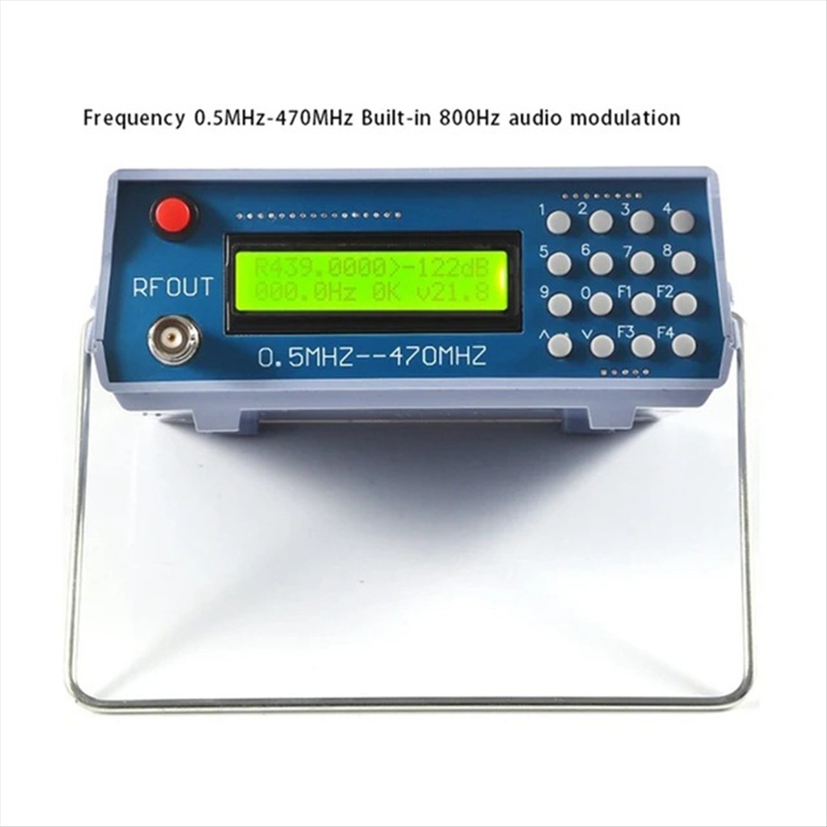 مولد إشارة 0.5 ميجاهرتز-470 مي - مراجعة Diy Electronics Test Equipment وسعره