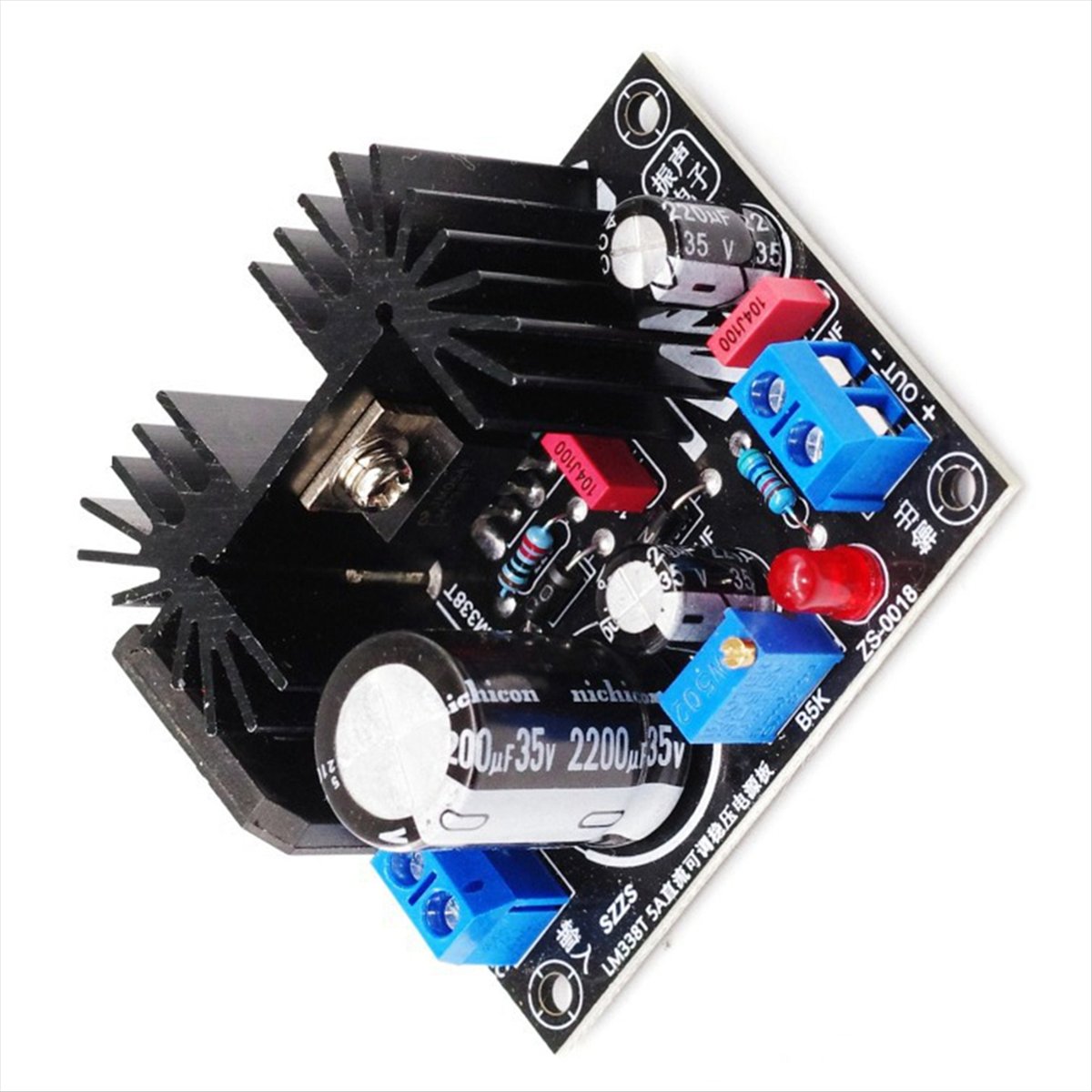 لوحة إمداد طاقة تنظيمية خطية ق - مراجعة Diy Electronics Filament وسعره