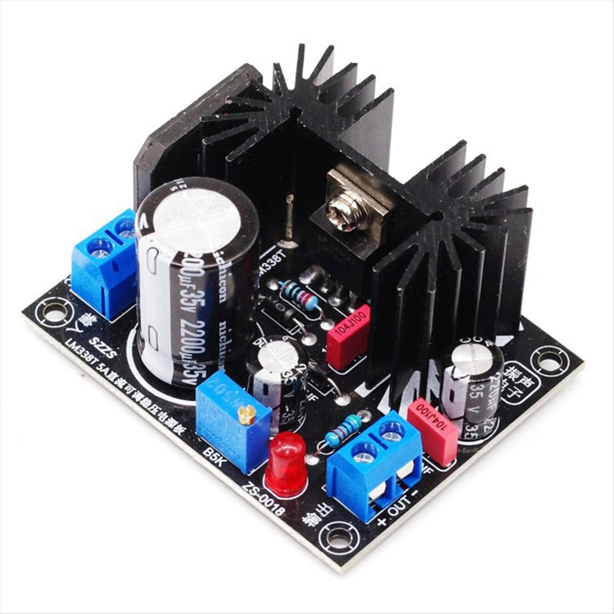 لوحة إمداد طاقة تنظيمية خطية ق - مراجعة Diy Electronics Filament وسعره