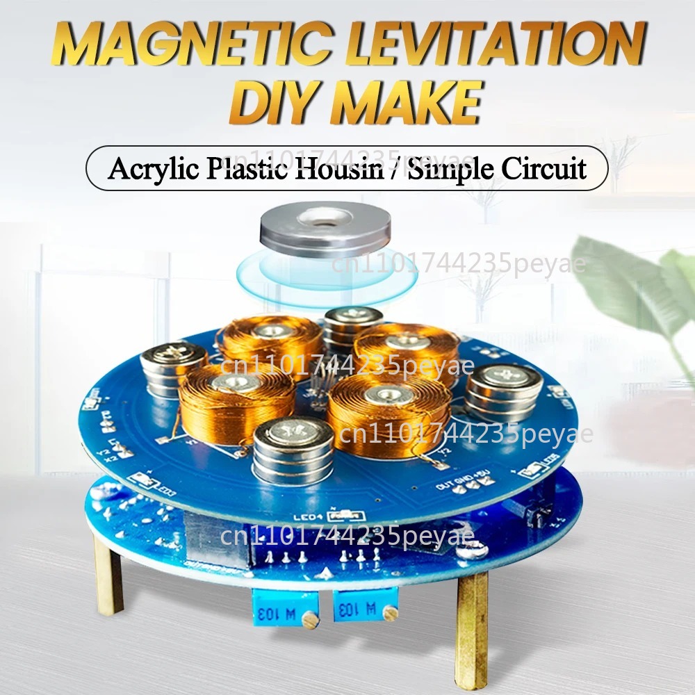 مجموعة تجربة الرفع المغناطيسي  - مراجعة Diy Electronics Soldering Kit وسعره