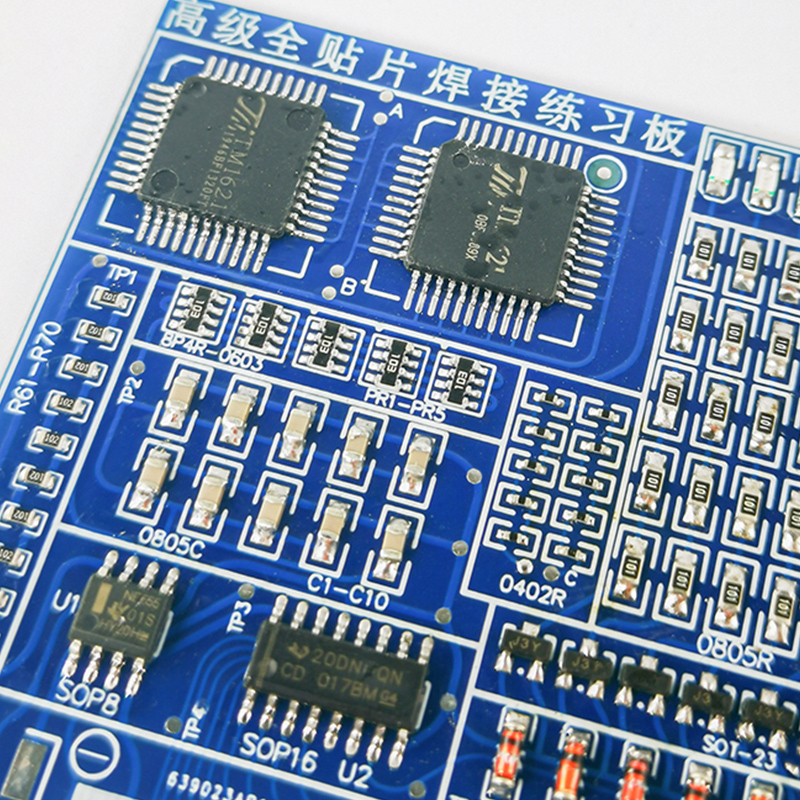 مكونات SMD/SMT لوحة ممارسة الل - مراجعة Diy Electronics Kits For Kids وسعره