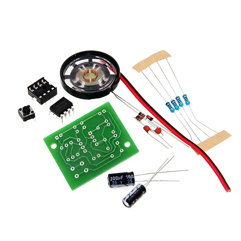 طقم تدريب على اللحام لجرس البا - مراجعة Diy Home Electronics Projects وسعره