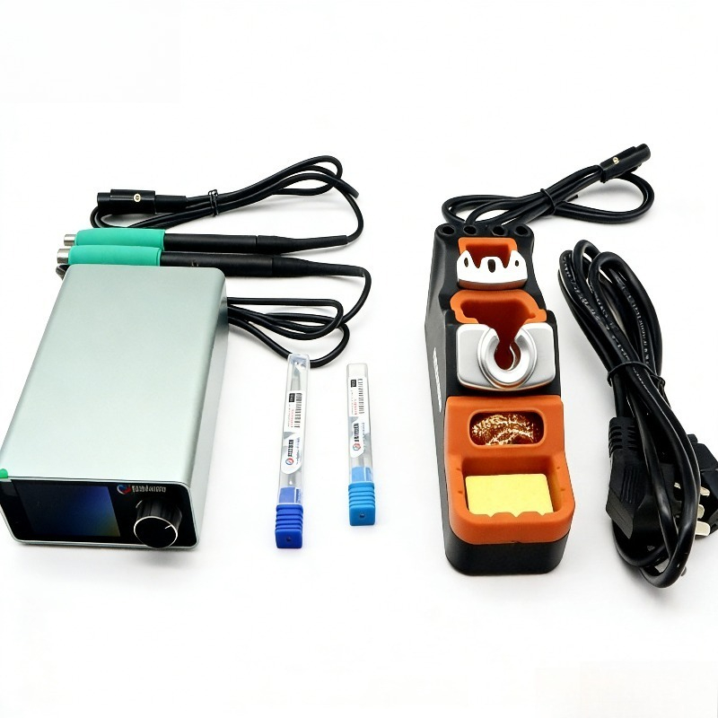 طقم محطة لحام GEEBOON TC22 بقو - مراجعة Soldering Iron Kit وسعره