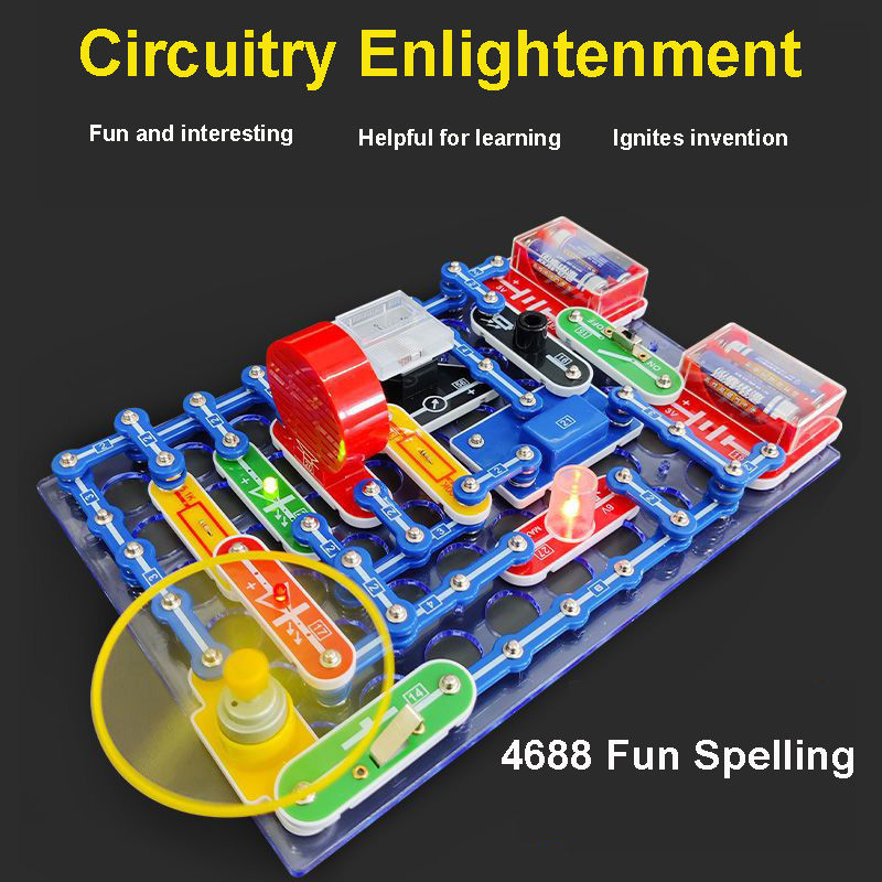 مجموعة تجربة الدوائر للأطفال ، - مراجعة Diy Electronics Kits For Kids وسعره