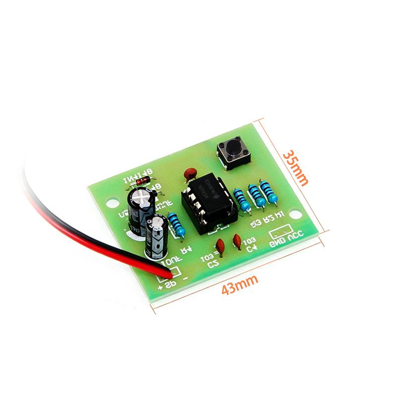 طقم جرس باب احترافي NE555 للتر - مراجعة Diy Electronics Soldering Kit وسعره