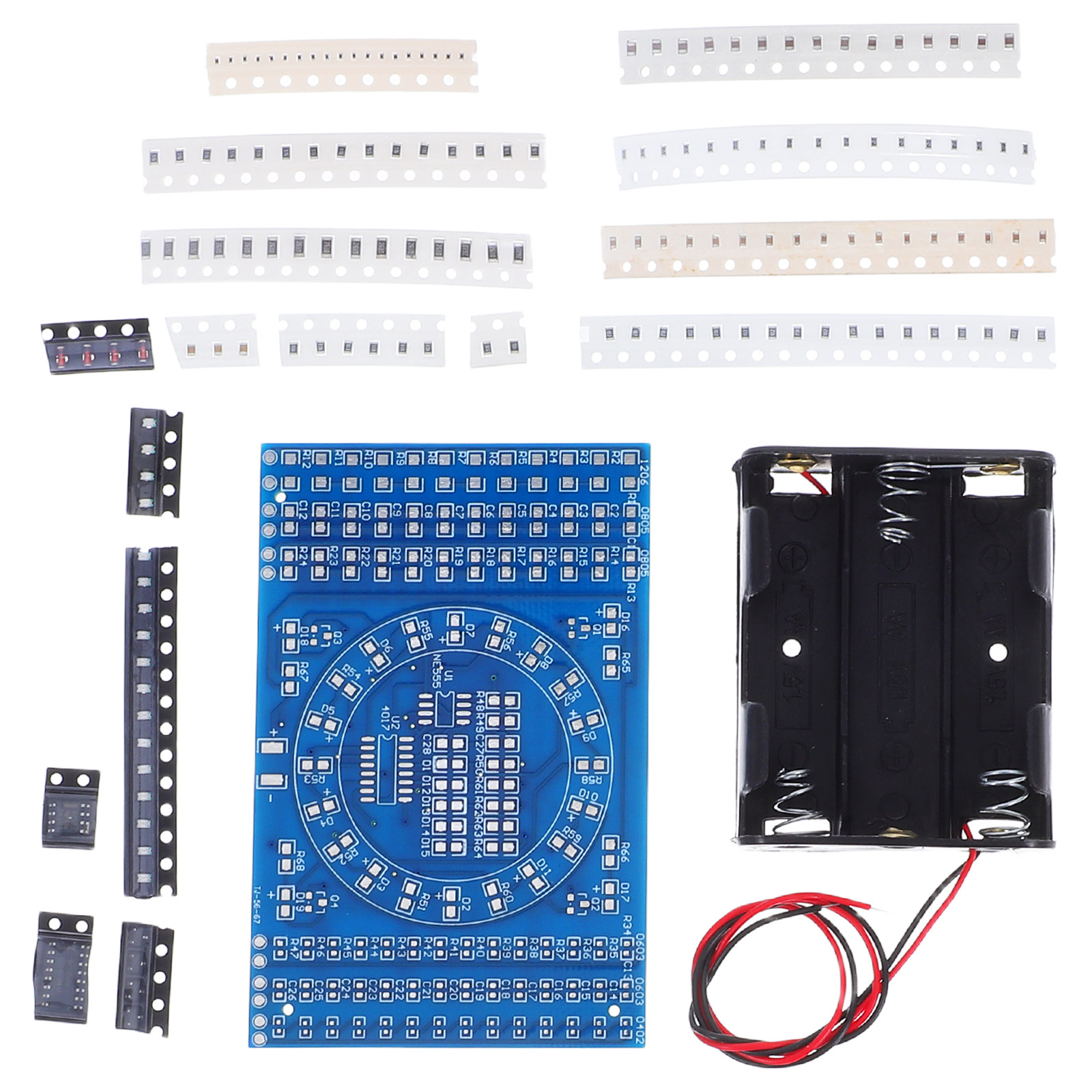 مجموعة لوحة تدريب اللحام الإلك - مراجعة Diy Electronics Soldering Kit وسعره