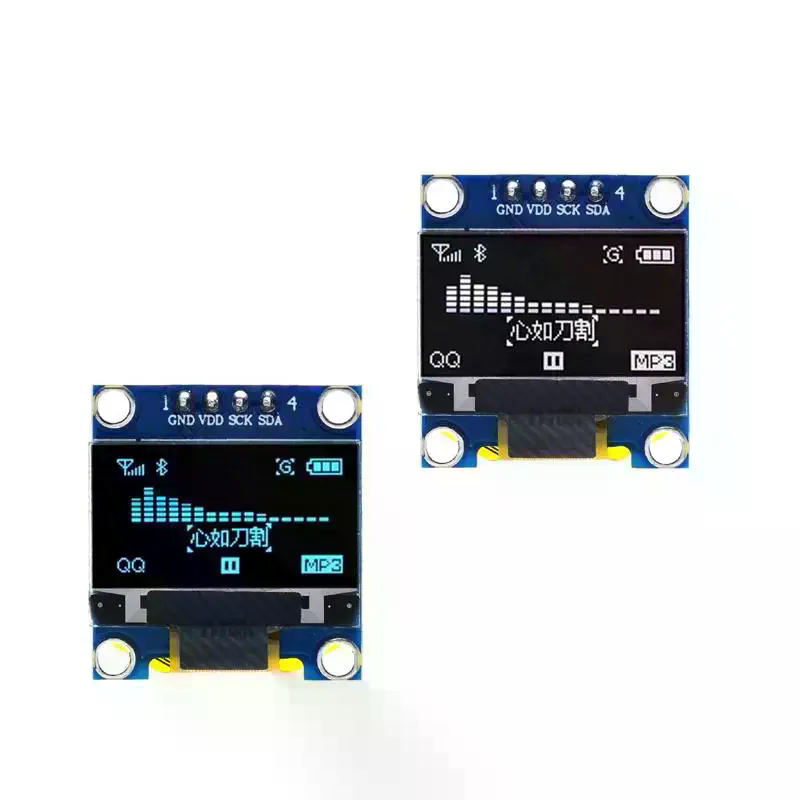 شاشة OLED من نوع SSD1306 مقاس  - مراجعة I2C Lcd Display وسعره