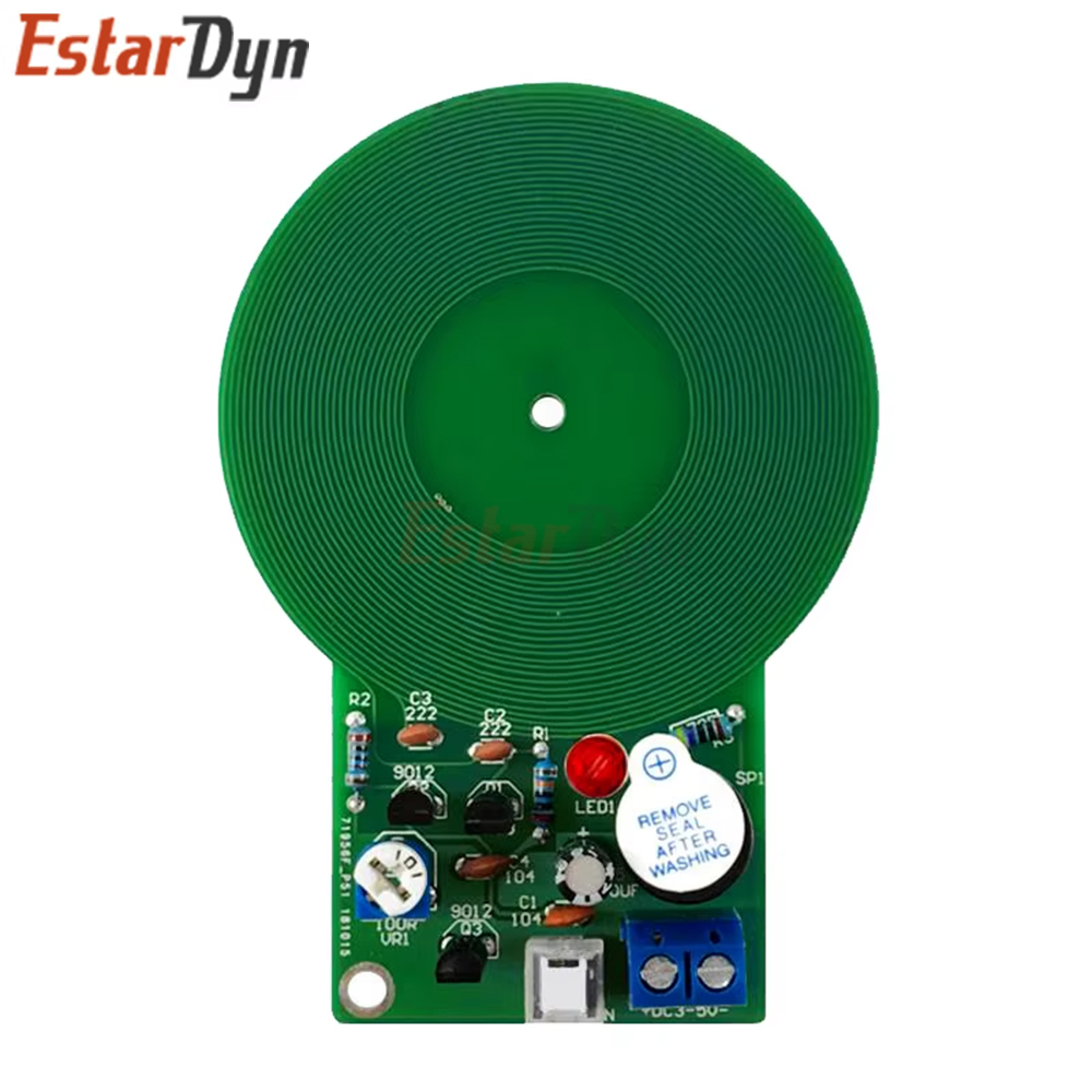 طقم كاشف المعادن JS-60 للتركيب - مراجعة Diy Home Electronics Projects وسعره