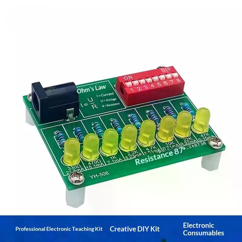 طقم تدريب على اللحام الإلكترون - مراجعة Diy Electronics Soldering Kit وسعره