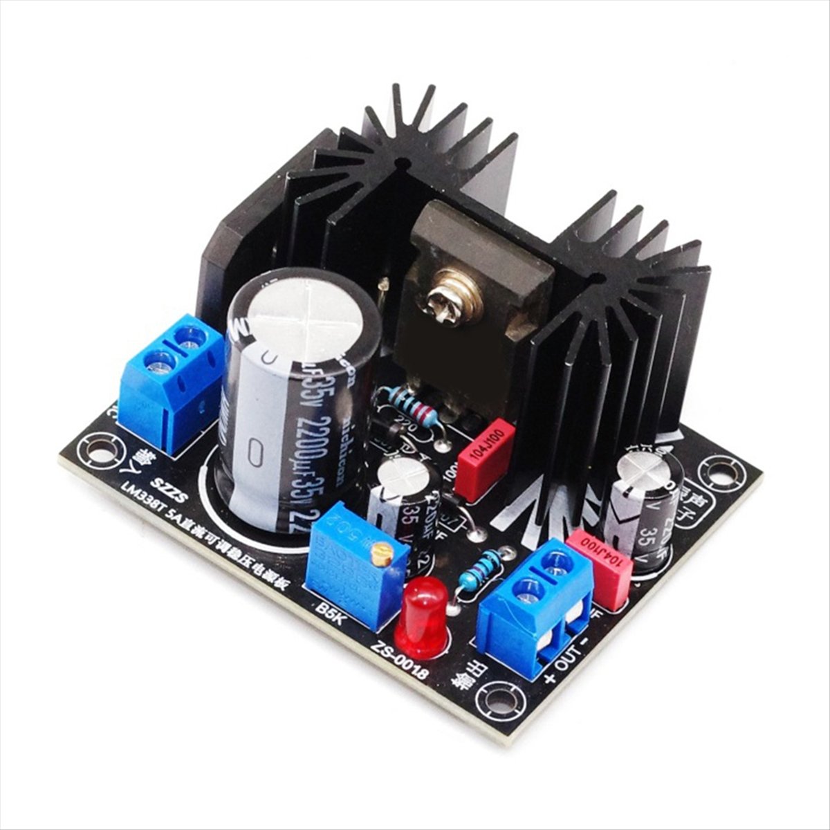 لوحة إمداد طاقة تنظيمية خطية ق - مراجعة Diy Electronics Filament وسعره