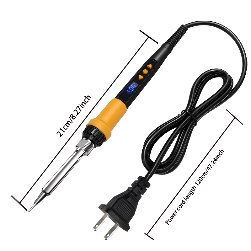 مجموعة مكواة لحام رقمية بمعيار - مراجعة Soldering Iron Kit وسعره